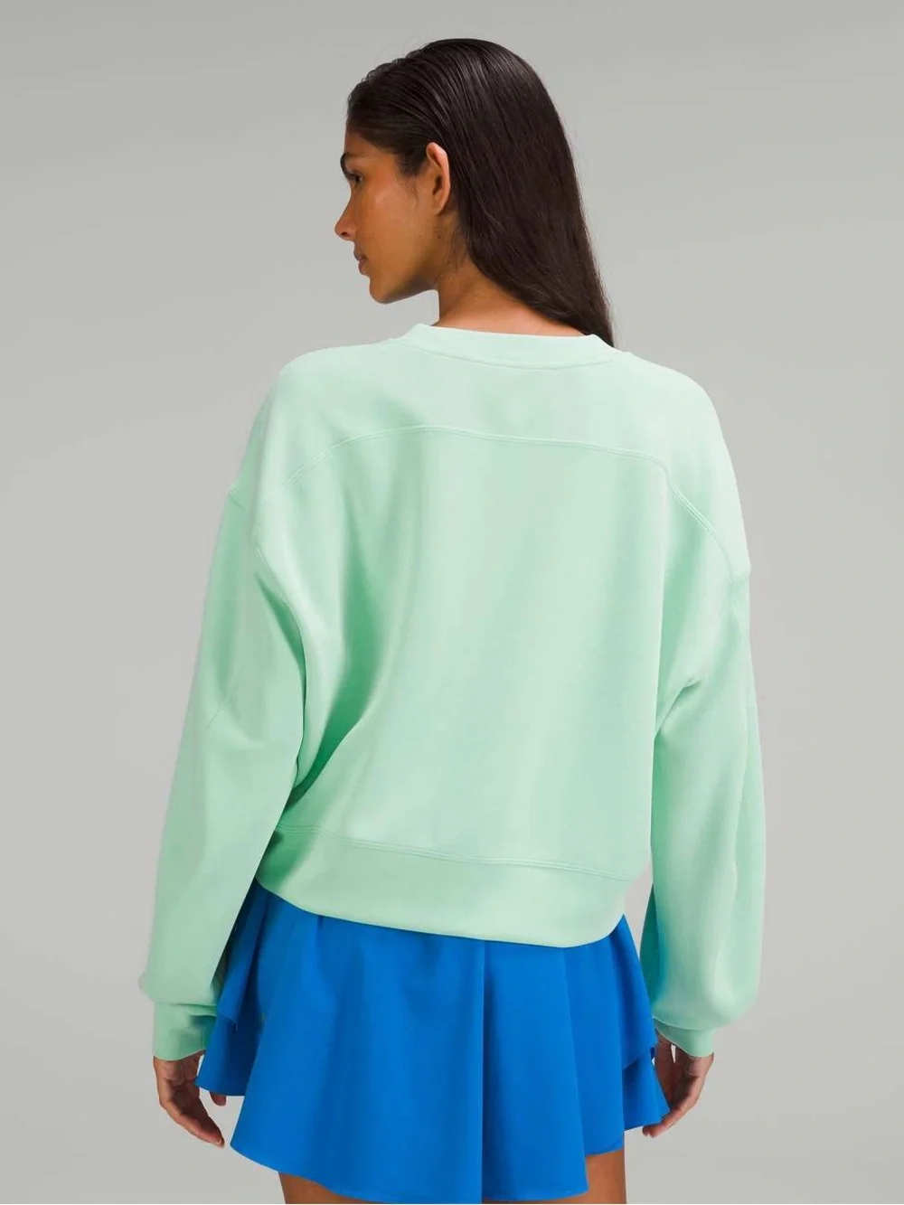 Like New - Lululemon Mint Green Cropped Sweatshirt (L)
